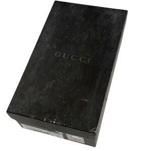 Gucci Vintage Empty Black Shoe Box